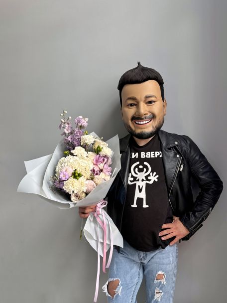 Поздравление в костюме звезды